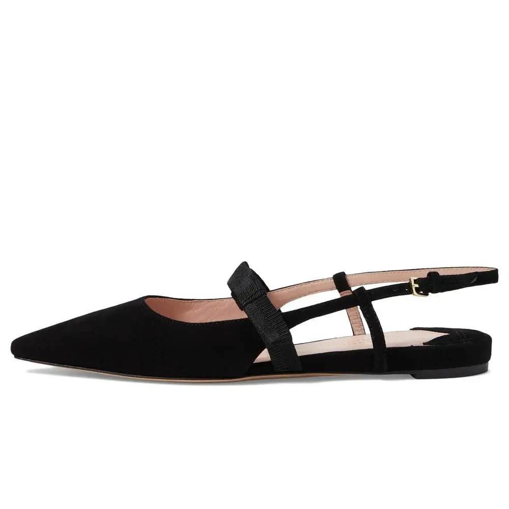 KATE SPADE NEW YORK MARITZA FLAT BLACK 8 M